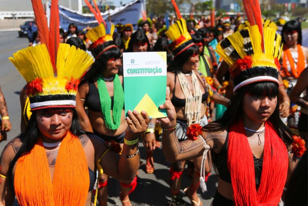 III Marcha das Mulheres Indígenas acontece em Brasília (DF)