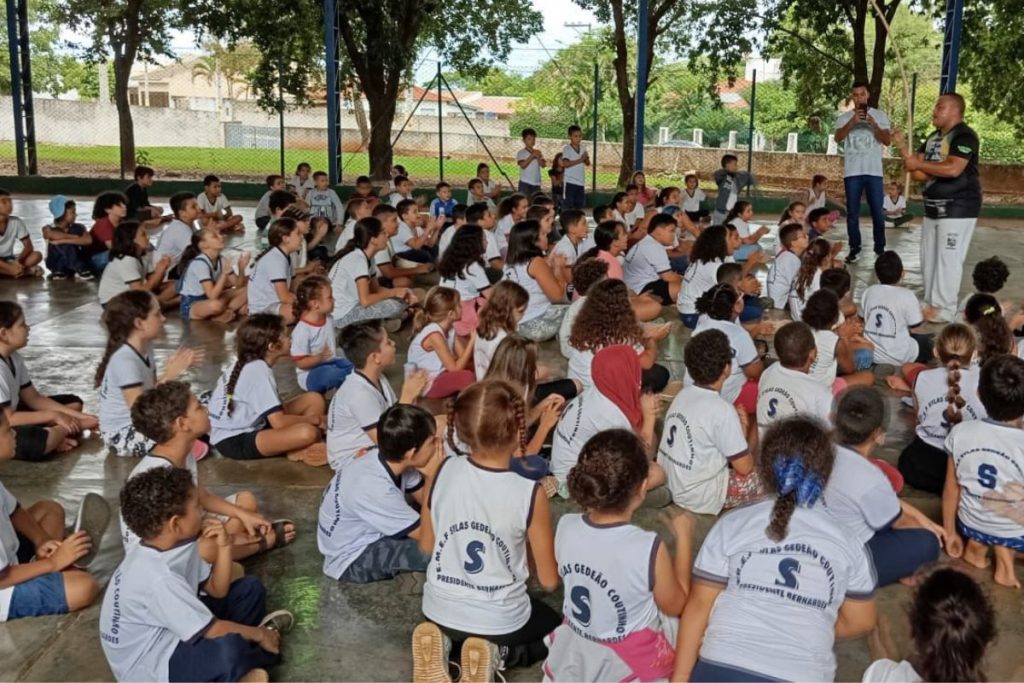 Com tempo integral, escolas abrem as portas para a intersetorialidade em Presidente Bernardes