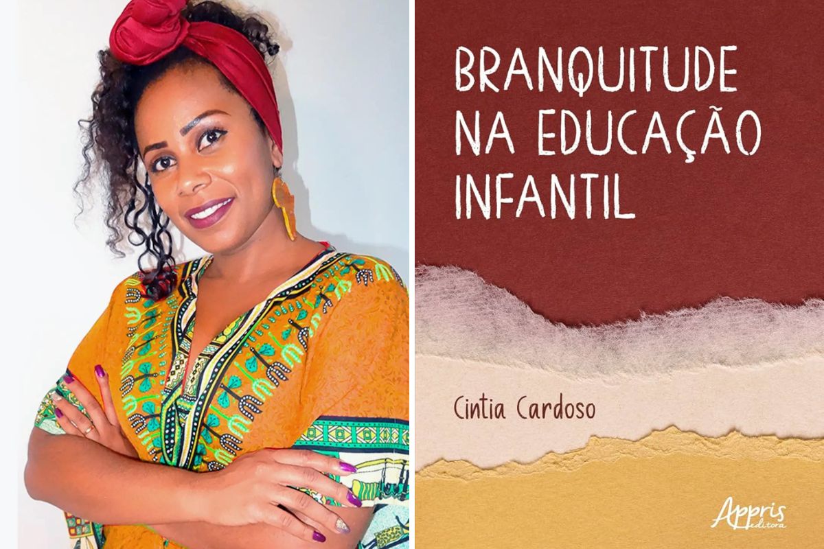 Livro Branquitude na Educação Infantil, de Cintia Cardoso