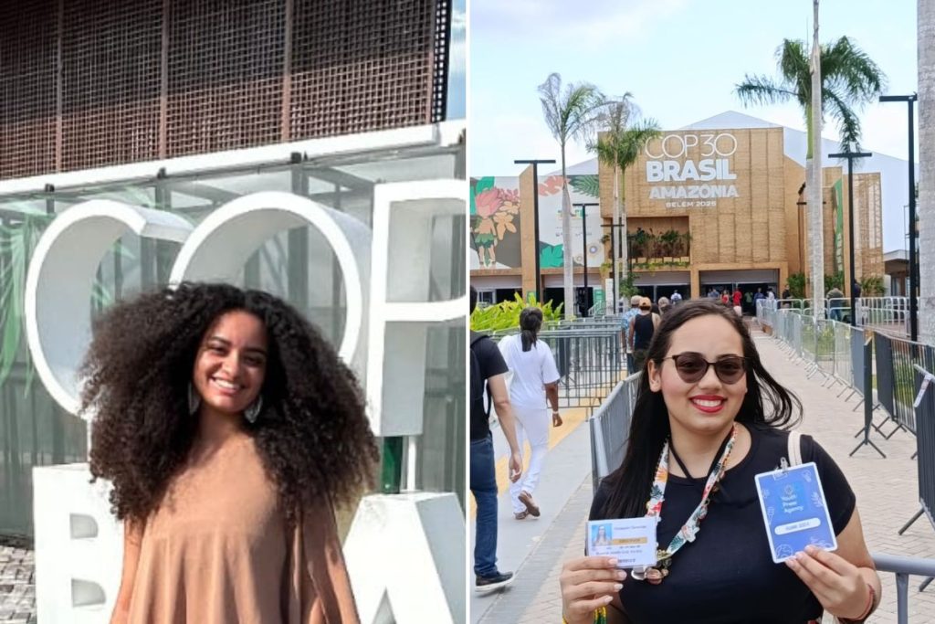 Jovens ativistas participam da COP30 em Belém