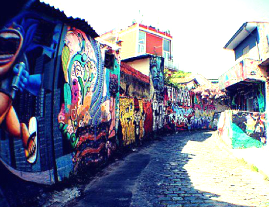 grafite vila madalena/ Créditos: reprodução