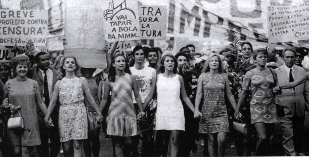 mulheres protestam contra censura na ditadura militar