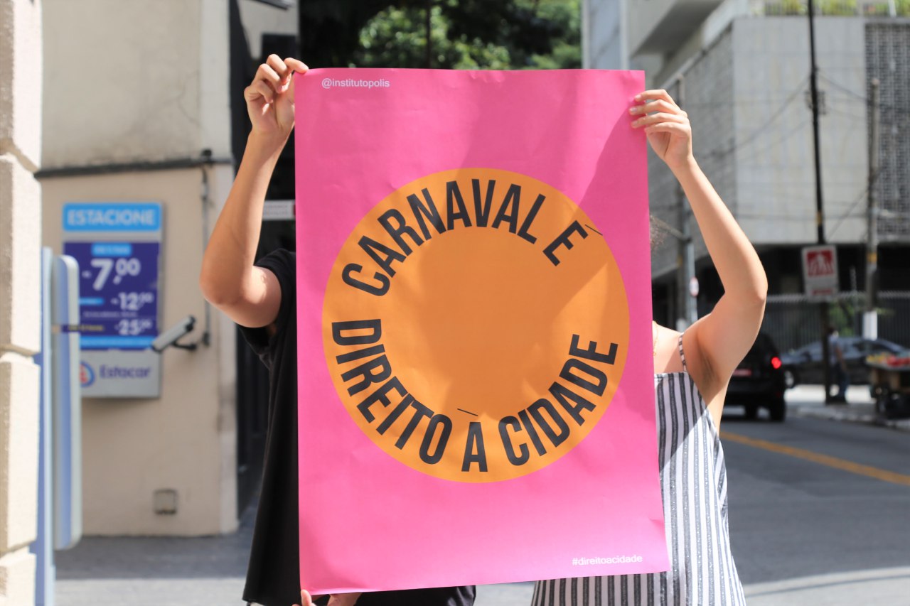 carnaval é direito à cidade crédito instituto pólis