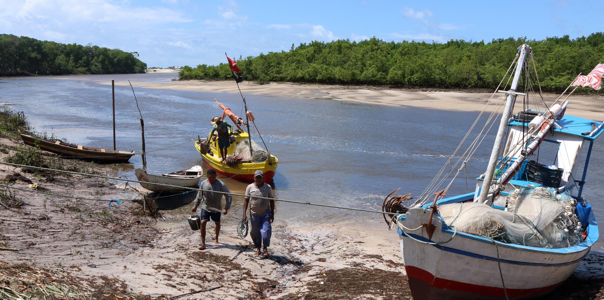 comunidade pesqueira de Canelatiua