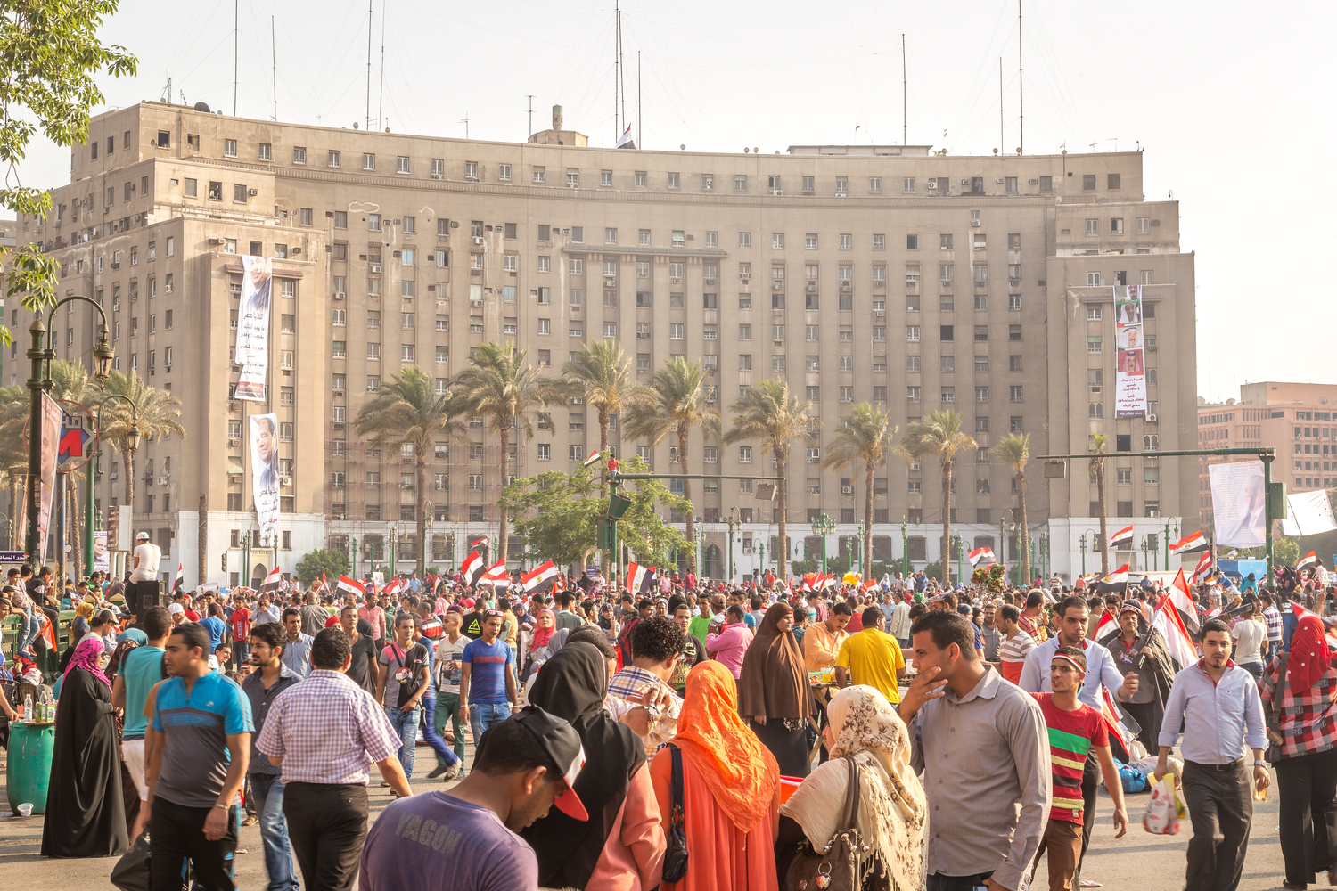 praça tahrir no cario 